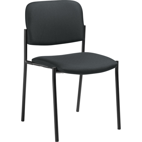 Chaises sans accoudoirs empilables, Tissu, Hauteur 32", Capacit&eacute; 300 lb, Charbon EastCoast Offshore Supplies