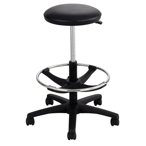 Extended-Height Stool, Drafting, Adjustable Height, 250 lbs. Capacity EastCoast Offshore Supplies