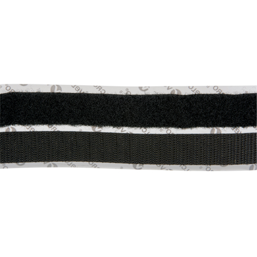 Attache, Boucle et crochet, 15' x 3/4", Adh&eacute;sif, Noir EastCoast Offshore Supplies