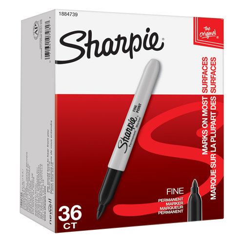 Permanent Marker, Black, Fine Tip EastCoast Offshore Supplies