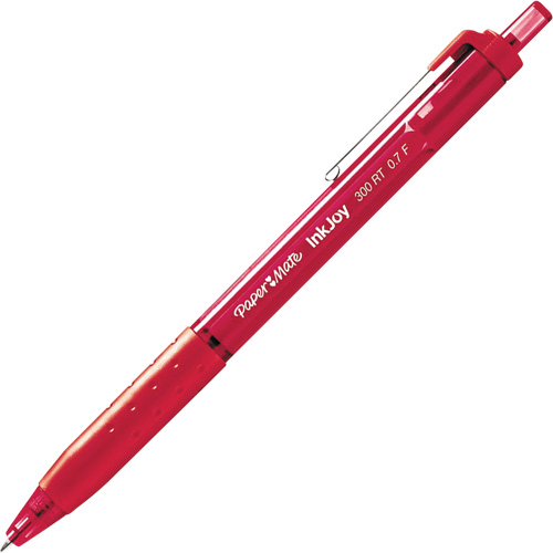 Stylo Inkjoy 300RT, Rouge, 1 mm, R&eacute;tractable EastCoast Offshore Supplies