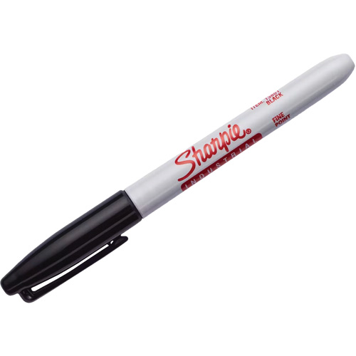 Marqueur permanent Pro, Noir, Pointe Fin EastCoast Offshore Supplies