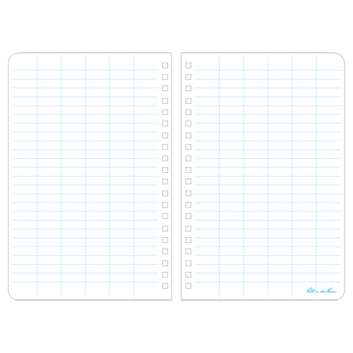 Carnet de notes de poche &agrave; spirale lat&eacute;rale, Couverture souple, Jaune, 64 Pages, 4-5/8" , 7"  EastCoast Offshore Supplies