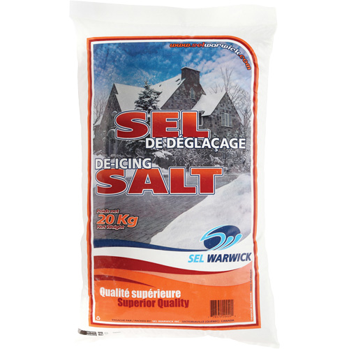 Ice Melting Salt, 44.1 lbs. (20 kg), Bag, -10°C (14°F) EastCoast Offshore Supplies