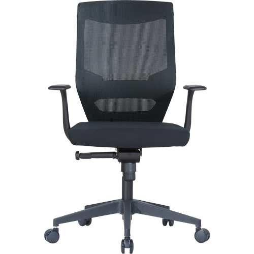 Activ Series Synchro-Tilt Office Chair, Fabric/Mesh, Black, 275 lbs. Capacity EastCoast Offshore Supplies