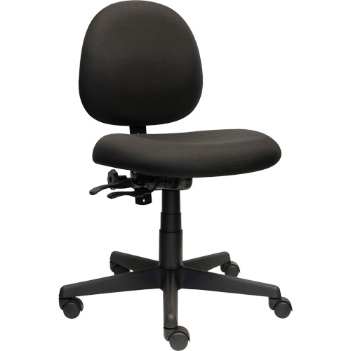 Aspen Low Back Posture Task Chair, Fabric, Black, 275 lbs. Capacity EastCoast Offshore Supplies