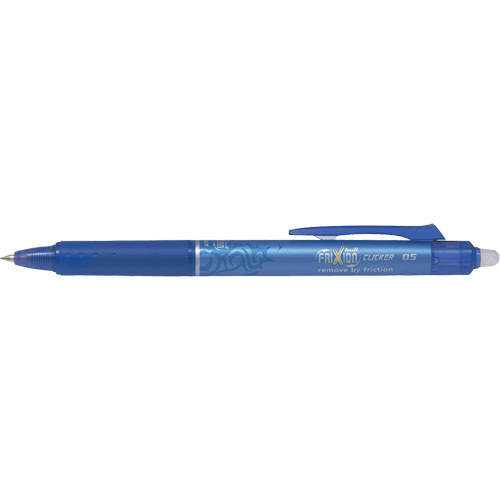 Frixion Point Clicker Pen, Blue, 0.5 mm, Retractable EastCoast Offshore Supplies