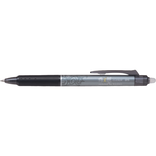 Frixion Point Clicker Pen, Black, 0.5 mm, Retractable EastCoast Offshore Supplies