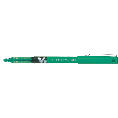 Stylo Hi-Tecpoint, Vert, 0,5 mm EastCoast Offshore Supplies