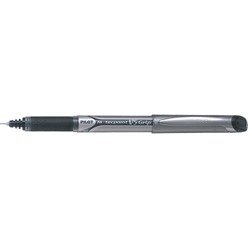 Hi-Tecpoint Grip Pen, Black, 0.5 mm EastCoast Offshore Supplies
