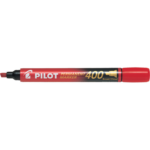 Marqueur permanent 400, Rouge, Pointe Ciseau EastCoast Offshore Supplies
