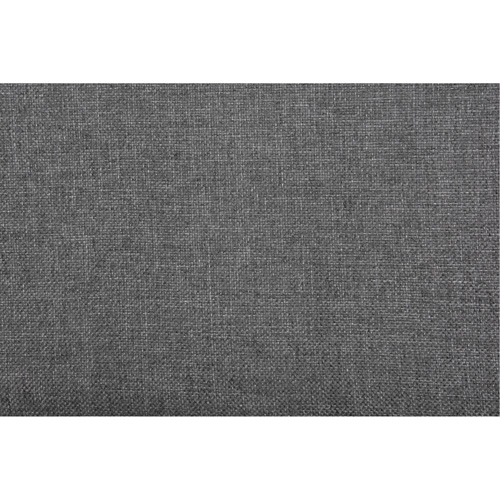Chaise pliante de luxe en tissu rembourr&eacute;e, Acier, Gris, Capacit&eacute; 300 lb EastCoast Offshore Supplies
