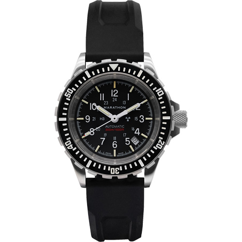 Grande montre automatique de plong&eacute;e, Num&eacute;rique, &agrave; piles, 41 mm, Noir EastCoast Offshore Supplies