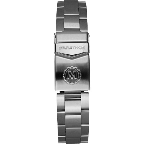 Grande montre automatique de plong&eacute;e &eacute;dition arctique GSAR avec bracelet en acier inoxydable, Num&eacute;rique, &agrave; piles, 41 mm, Argent EastCoast Offshore Supplies