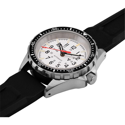Montre automatique moyenne pour plongeur &eacute;dition arctique, Num&eacute;rique, &agrave; piles, 36 mm, Noir EastCoast Offshore Supplies