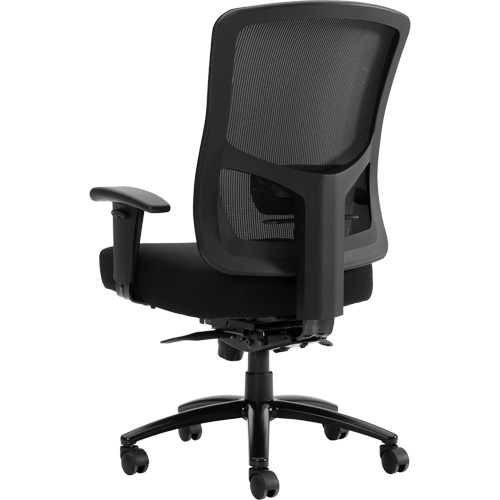 Chaise &agrave; dossier haut avec m&eacute;canisme &agrave; basculement synchronis&eacute; robuste Raven 400, Mailles, Noir, Capacit&eacute; 400 lb EastCoast Offshore Supplies