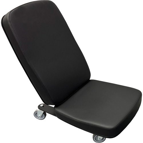 FLEX Mini Industrial Chair, Vinyl, Black, 280 lbs. Capacity EastCoast Offshore Supplies
