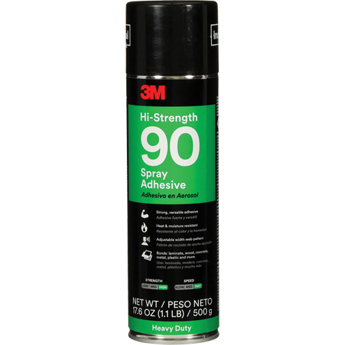 90 High Strength Adhesive, Clear, Aerosol Can EastCoast Offshore Supplies