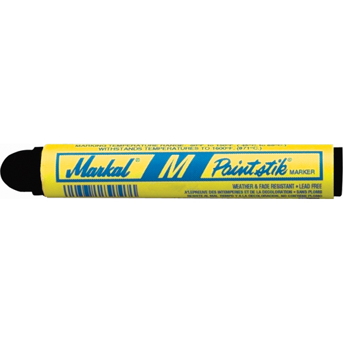 M Paintstik&reg; Paint Marker for Heat Treating, Solid Stick, Black EastCoast Offshore Supplies
