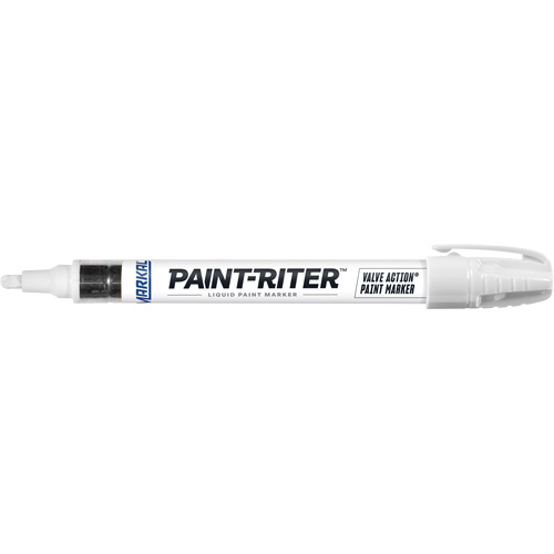 Marqueur &agrave; peinture Paint-Riter Valve Action, Liquide, Blanc EastCoast Offshore Supplies