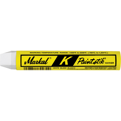 K Paintstik&reg; Paint Marker, Solid Stick, White EastCoast Offshore Supplies