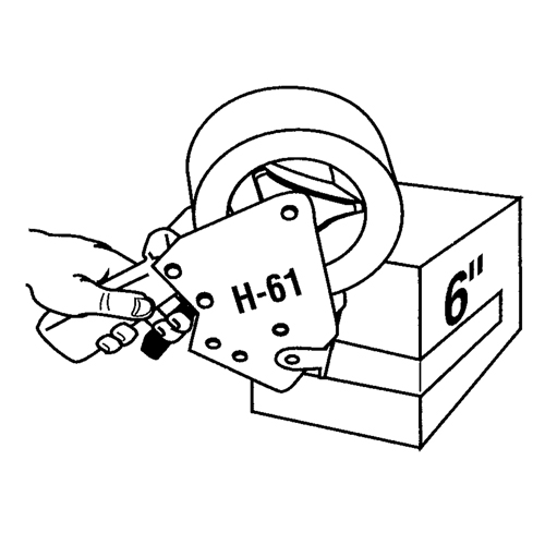 Stretchable Tape, 5 mils Thick, 38.1 mm (1-1/2") x 55 m (180')  EastCoast Offshore Supplies