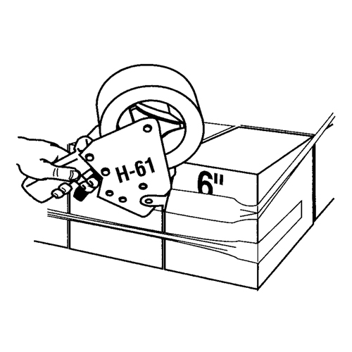 Stretchable Tape, 5 mils Thick, 38.1 mm (1-1/2") x 55 m (180')  EastCoast Offshore Supplies