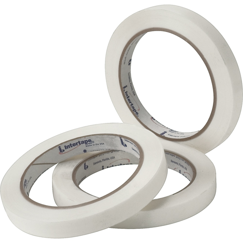 White General Purpose Strapping Tape, 2.7 mils Thick, 12 mm (47/100") x 54.864 m (180')  EastCoast Offshore Supplies