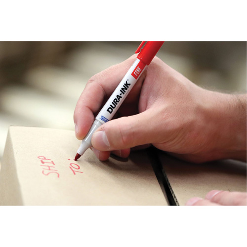 Marqueurs Dura-Ink - no 15, Rouge, Pointe Fin EastCoast Offshore Supplies