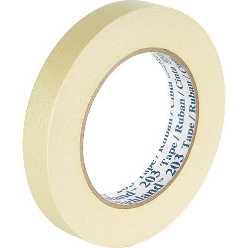 Highland 203 Masking Tape, 12 mm (1/2") x 55 m (180'), Beige EastCoast Offshore Supplies