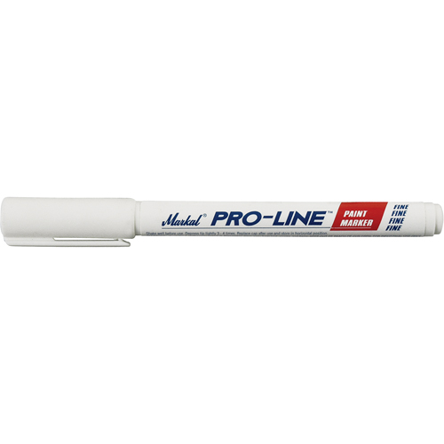 Pro-Line&reg; Fine Line Markers, Liquid, White EastCoast Offshore Supplies