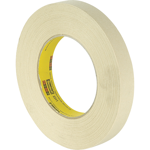 Scotch&reg; Performance 231 Masking Tape, 18 mm (3/4") x 55 m (180'), Tan EastCoast Offshore Supplies
