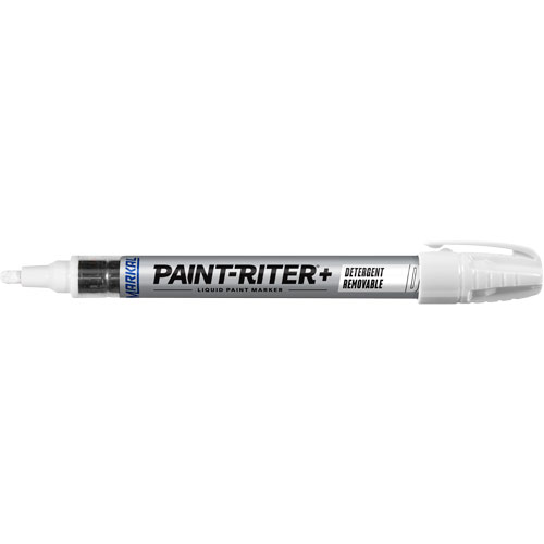Marqueur &agrave; peinture nettoyable au d&eacute;tergent Paint-Riter+, Liquide, Blanc EastCoast Offshore Supplies