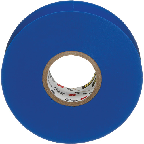 Rubans en vinyle pour codage en couleurs 35 Scotch, 19 mm (3/4") x 20,1 m (66'), Bleu, 7 mils EastCoast Offshore Supplies