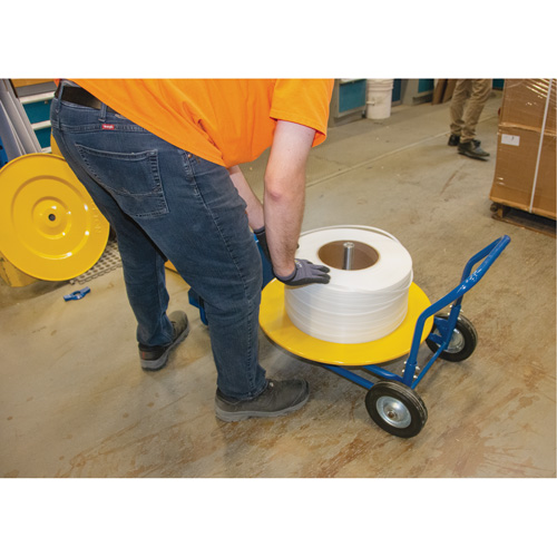 Distributeur de feuillards, Feuillard Polyester/Acier/Polypropyl&egrave;ne, Dia de noyau 16"/8", largeur de rouleau 3"/8"/6" EastCoast Offshore Supplies