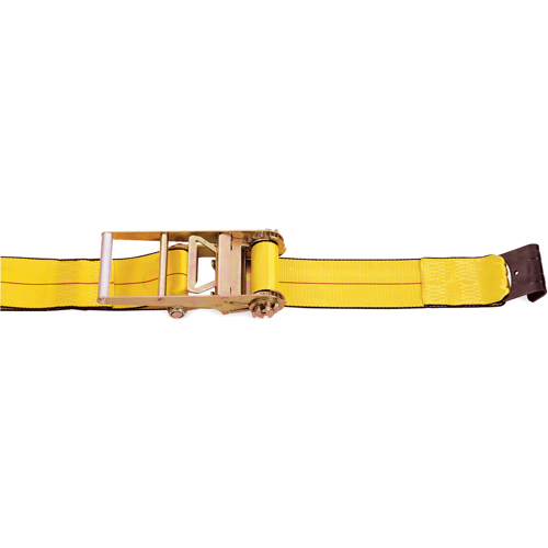 Ratchet Straps, Flat Hook, 4" W x 30' L, 5400 lbs. (2450 kg) Working Load Limit EastCoast Offshore Supplies