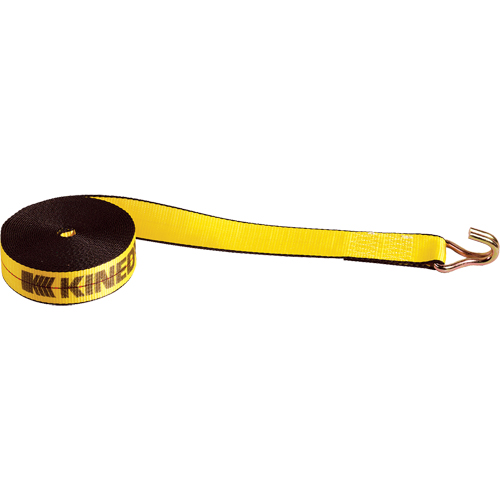 Winch Straps, Wire Hook, 2" W x 30' L, 1670 lbs. (751 kg) Working Load Limit EastCoast Offshore Supplies