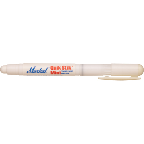 Quik Stik&reg; Mini Paint Marker, Solid Stick, White EastCoast Offshore Supplies
