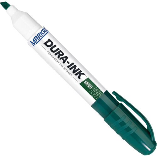 Marqueur Dura-Ink 55, Vert, Pointe Ciseau EastCoast Offshore Supplies