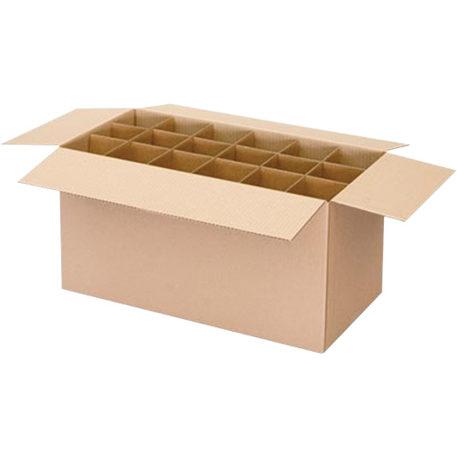 Boîte d'exp&eacute;dition pour cannettes a&eacute;rosols, 12-1/4" lo x 9-3/16" la x 10-5/16" h, ondulations C EastCoast Offshore Supplies