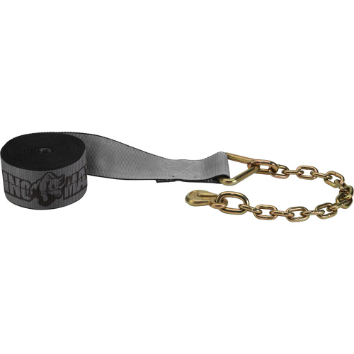 Winch Strap with Chain Anchor EastCoast Offshore Supplies