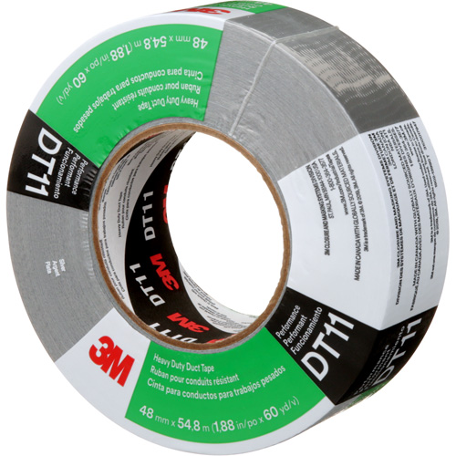 DT11 Heavy-Duty Duct Tape, 11 mils, Silver, 48 mm (2") x 55 m (180') EastCoast Offshore Supplies
