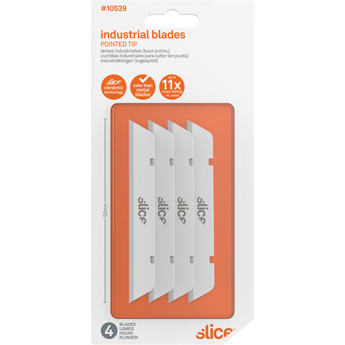 Slice Lame de rechange Finger-Friendly avec bout pointu offrant une s&eacute;curit&eacute; pour les doigts, Style Simple EastCoast Offshore Supplies