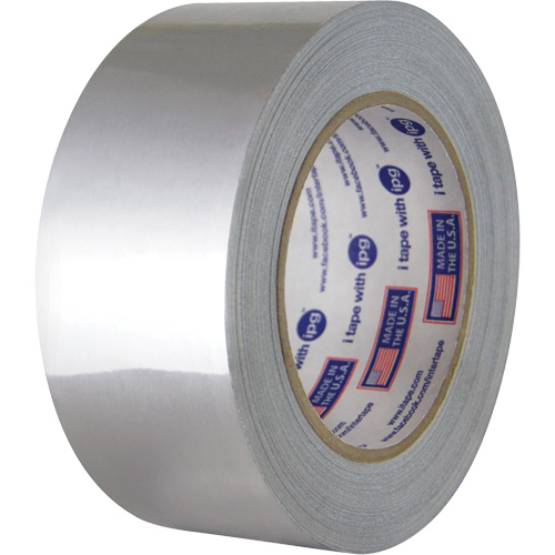 Ruban autocollant argent&eacute; en feuille d'aluminium, &eacute;paisseur 3 mils, 25,4 mm (1") x 54,86 m (180') EastCoast Offshore Supplies