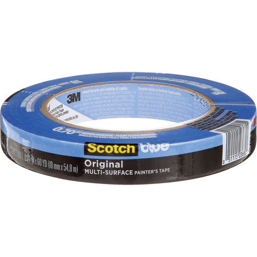 Ruban de peintre multi-surface ScotchBlue Original 2090, 18 mm (3/4") x 54,8 m (180'), Bleu EastCoast Offshore Supplies