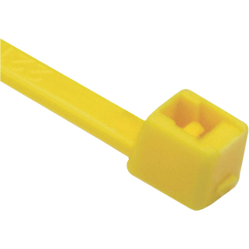 T Series Cable Ties, 8" Long, 50 lbs. Tensile Strength, Yellow EastCoast Offshore Supplies