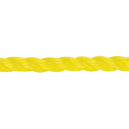 3/8" Braided Yellow Rope, Polypropylene, 630' EastCoast Offshore Supplies