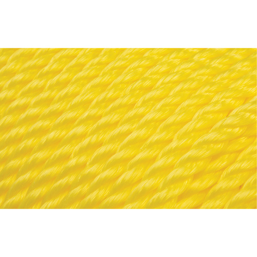 3/8" Braided Yellow Rope, Polypropylene, 630' EastCoast Offshore Supplies