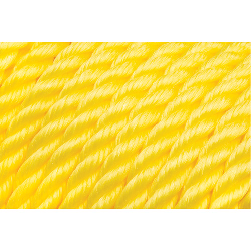 5/8" Braided Yellow Rope, Polypropylene, 200' EastCoast Offshore Supplies