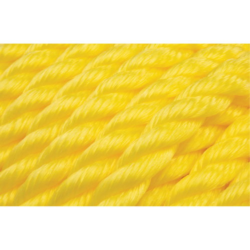 Braided Yellow Rope, Polypropylene, 144' EastCoast Offshore Supplies
